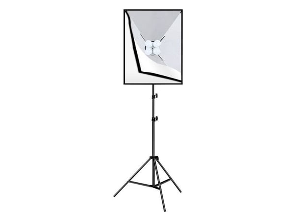 Puluz LED studiolysskjerm 50x70 cm, stativ, LED-pærer 4 stk PU5071EU