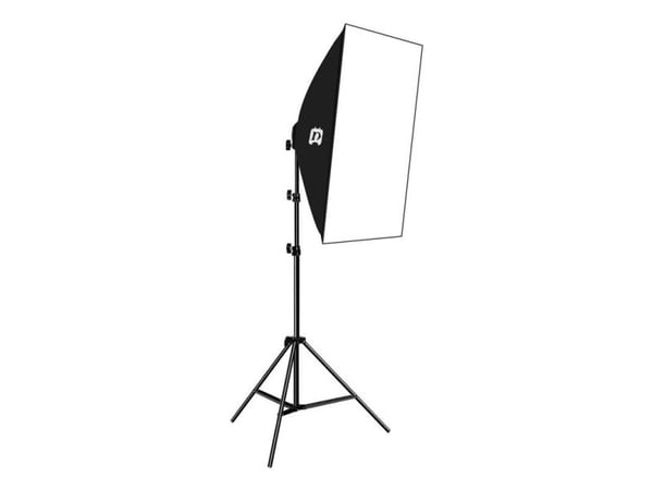 Puluz LED studiolysskjerm 50x70 cm, stativ, LED-pærer 4 stk PU5071EU