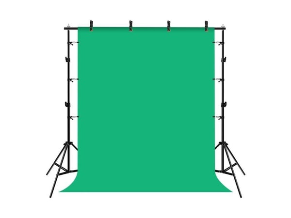 Puluz 2x2m fotobakgrunnssett/stativ + 3 fotobakgrunner PKT5204