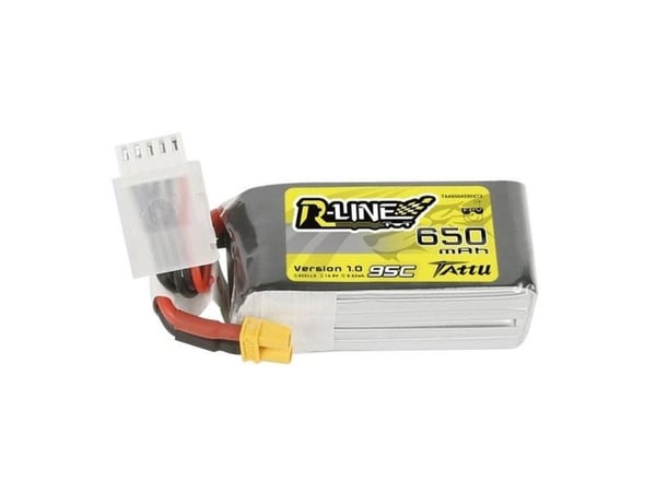 Tattu R-Line 650 mAh 14,8 V 95C 4S1P XT30-batteri