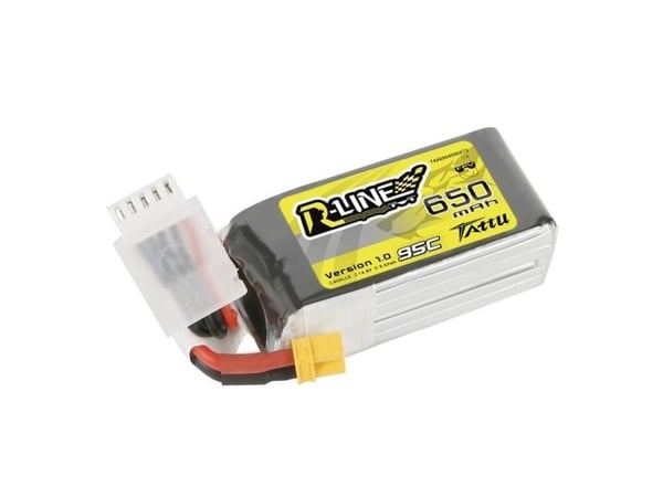 Tattu R-Line 650 mAh 14,8 V 95C 4S1P XT30-batteri