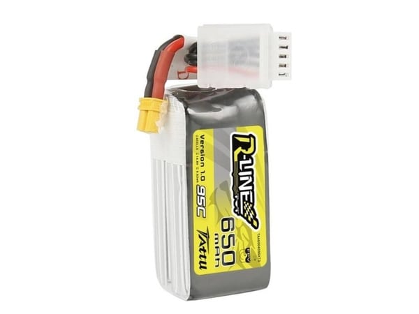 Tattu R-Line 650 mAh 14,8 V 95C 4S1P XT30-batteri