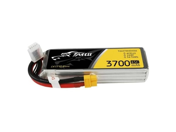 Batteri Tattu 3700mAh 14,8V 45C 4S1P