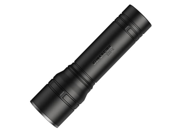Superfire S33-A - Ficklampa - LED - 4-läge - 3 W - vitt ljus