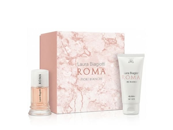 Laura Biagiotti Roma Fiori Bianchi EDT 25 ml + BL 50 ml (dame)