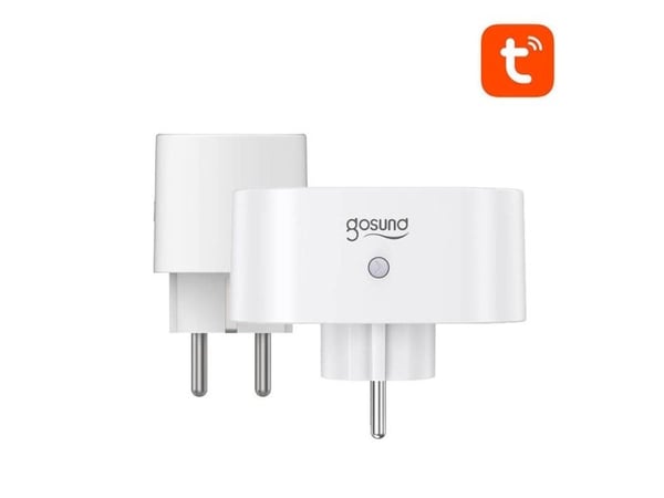 Gosund SP211 kaksinkertainen WiFi älypistorasia, 2 kpl 3500W (kaksi kappaletta) Tuya Tuya