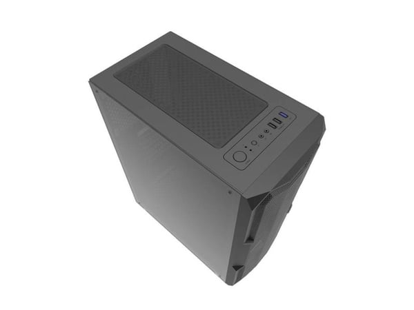Darkflash Aquarius mesh datamaskinkabinett (svart)