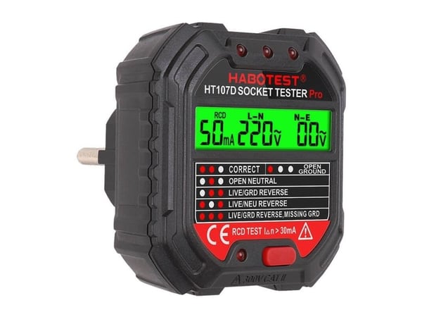 Habotest HT107D pistorasian testauslaite digitaalisella näytöllä