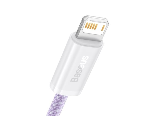 Baseus Dynamic kabel USB till Lightning, 2,4A, 2 m (lila)