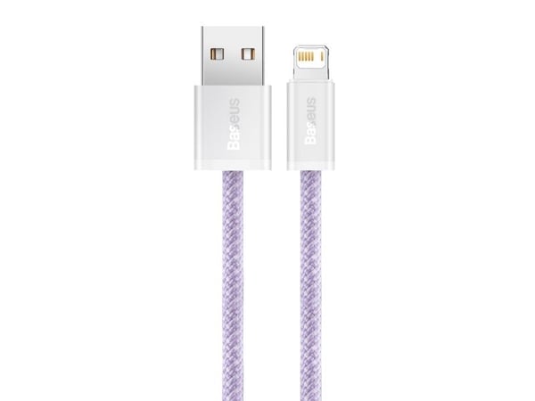 Baseus Dynamic kabel USB till Lightning, 2,4A, 2 m (lila)