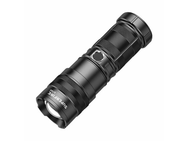 Superfire GT60 lommelykt, 2600 lm, USB-C