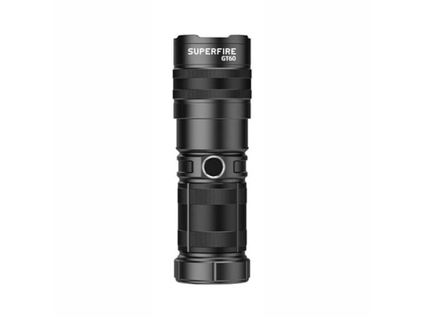 Superfire GT60 lommelykt, 2600 lm, USB-C