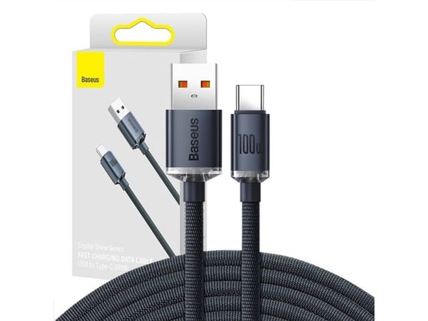 Baseus CAJY000501, 2 m, USB C, USB A, 480 Mbit/s, Lajittelu