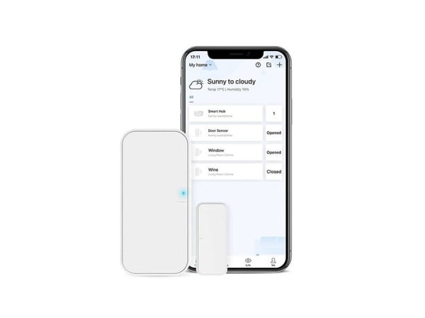 BroadLink intelligent dørføler (sett med Hub S3)