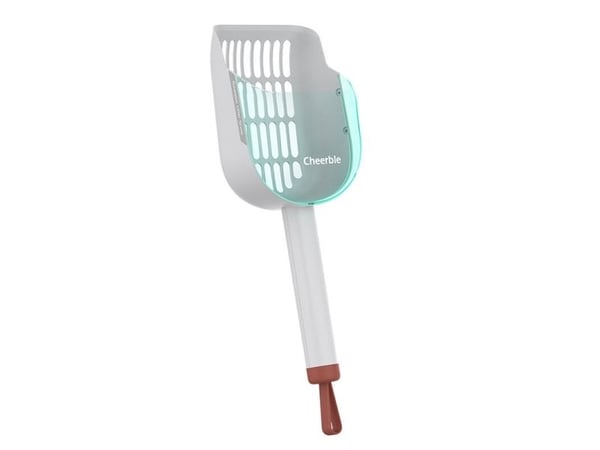 Glad roterende scoop