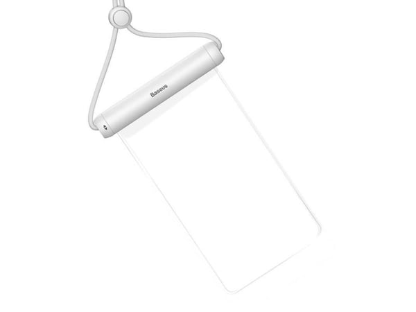 Baseus Cylinder universaali vedenpitävä kotelo älypuhelimille (valkoinen)
