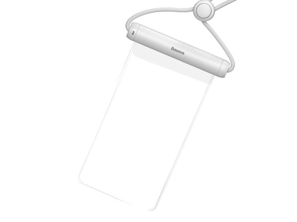 Baseus Cylinder universaali vedenpitävä kotelo älypuhelimille (valkoinen)