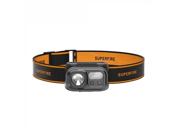 Latarka czołowa Superfire HL23, 220lm, USB-C