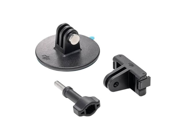 DJI - Adhesive Base Kit - støttesystem - klebemontering - for DJI Osmo Action 3, Osmo Action 3 Adventure Combo Bundle