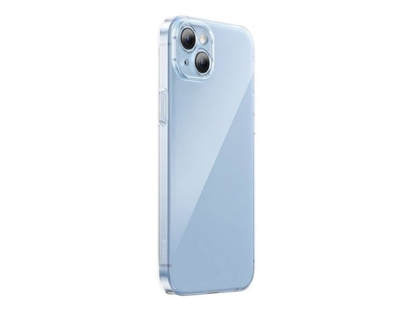 Baseus Baseus Crystal Series-deksel til iPhone 14 Plus + herdet glass
