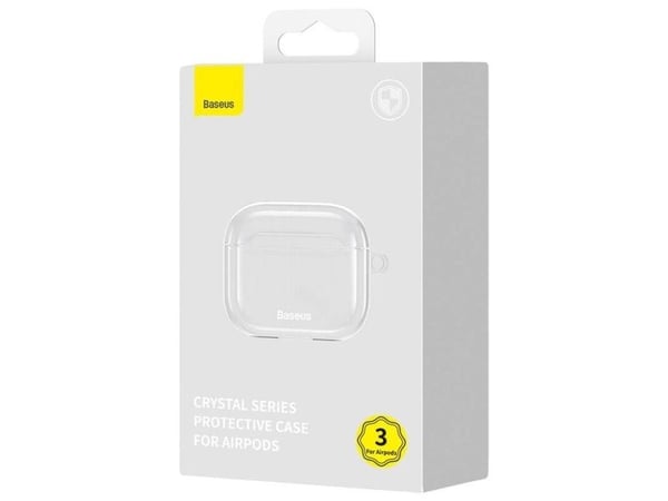 Baseus Crystal läpinäkyvä asia AirPods 3:lle