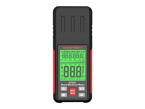 Habotest HT633 digitaalinen kosteusmittari, puun kosteusmittari