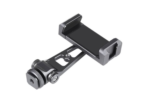 Puluz roterbart telefonholder med 1/4 universalfeste (svart)