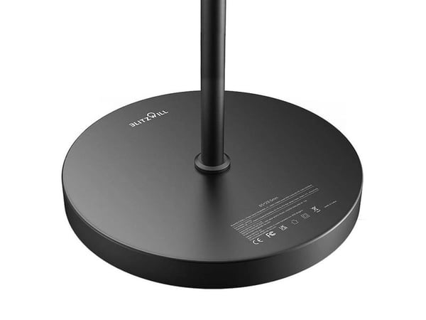 Blitzwolf gulvlampe, dobbel gulvlampe med fjernkontroll BlitzWill BWL-FL-0001 36W (svart)