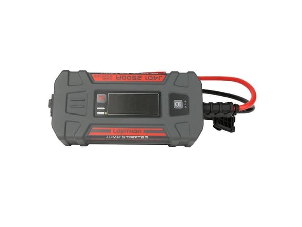 Lokithor J401 jump starter/booster 2500A + powerbank 20000 mAh + lommelykt 4-i-1
