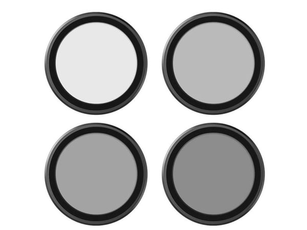 Telesin filtersett 4 stk TELESIN CPL/ND8/ND16/ND32 til DJI Osmo Action 3