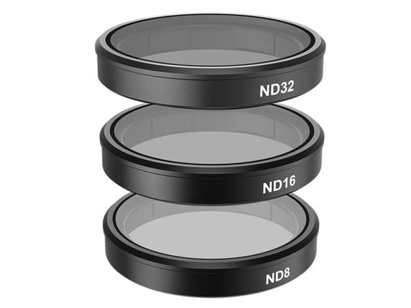Telesin set med 4 filter CPL/ND8/ND16/ND32 till DJI Osmo Action 3