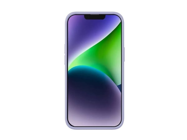 Baseus Liquid Silica Gel-deksel til iPhone 14 Plus (lavendel) + herdet glass + rengjøringssett
