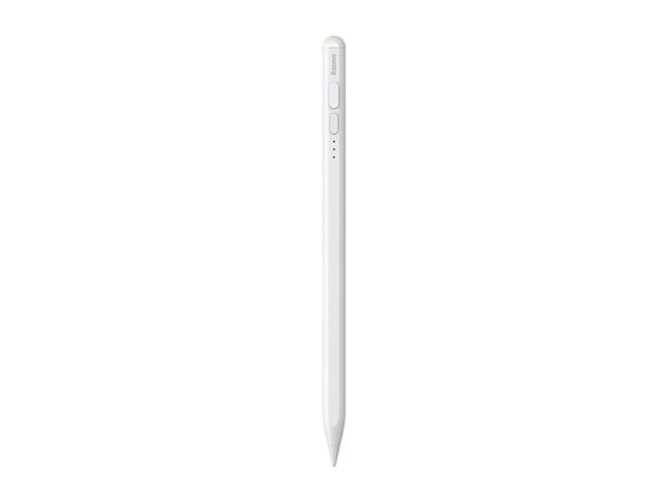 Baseus stylus-penn aktiv med batteriindikator (hvit)
