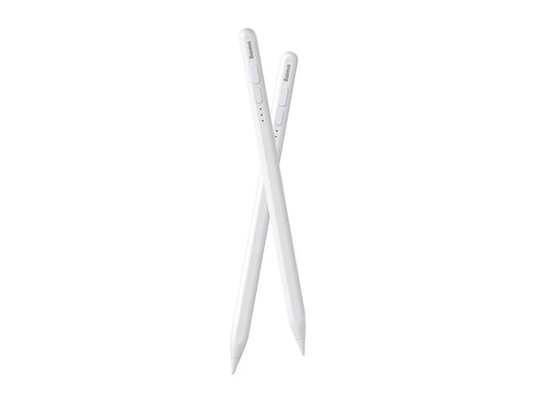 Baseus stylus-penn aktiv med batteriindikator (hvit)