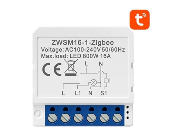 ZigBee Avatto ZWSM16-W1 TUYA älykäs pistorasiakytkin