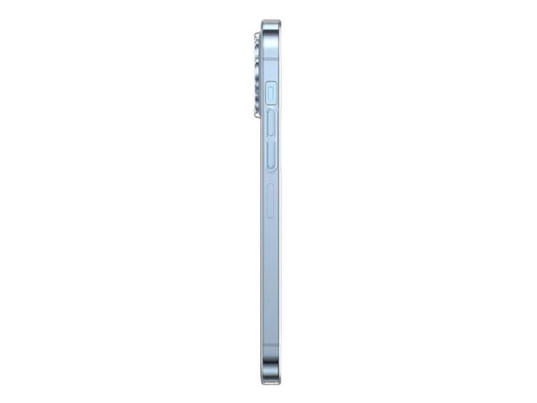 Baseus suojakotelo Baseus Magnetic Crystal Clear iPhone 13 Pro:lle (läpinäkyvä) + karkaistu lasi + puhdistusaine