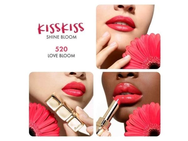 Guerlain Kiss Kiss Shine Bloom 520 Lipstick