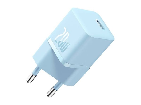 Baseus GaN5 20W Mini, Innendørs, AC, Blå