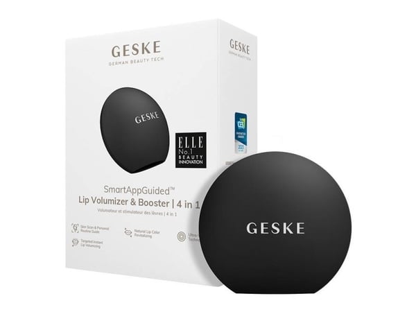 Geske 4 i 1 punkt silikon leppeforstørrer med app (grå)