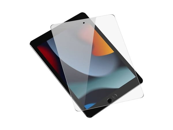 Baseus Crystal 0.3 mm karkaistu lasi iPad Pro/Air3/10.2" Pad 7/8/9 (2kpl) + puhdistusaine iPad Pro/Air3/10.2" Pad 7/8/9 (2kpl) + puhdistusaine)
