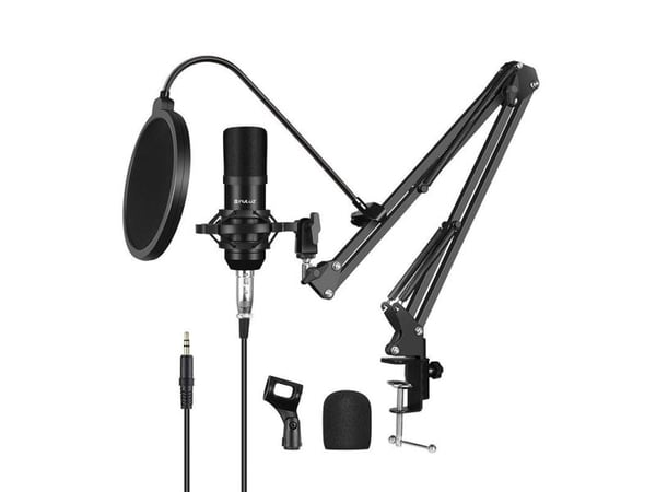 Kondensatormikrofon Puluz PU612B Studio Broadcast
