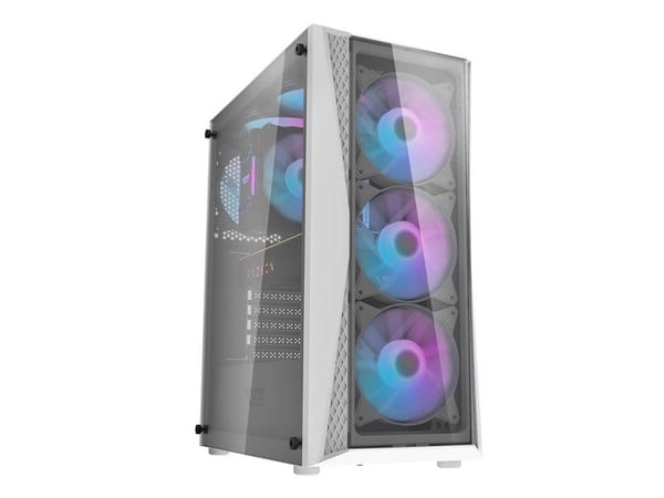 Darkflash DK352 Plus datamaskindeksel + 4 vifter (svart og hvit)