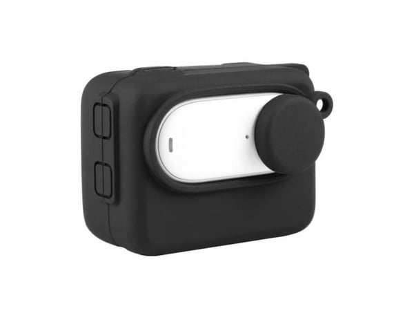 Beskyttende silikon-deksel Puluz for Insta360 GO 3 med linsehette