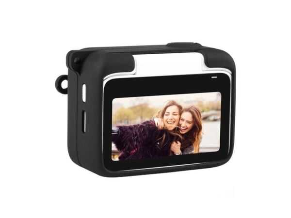 Beskyttende silikon-deksel Puluz for Insta360 GO 3 med linsehette