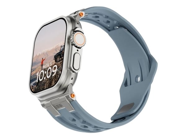 Urban Armor Gear 194158114136, Band, Smartklokke, Skyblå, Titan, Apple, Watch Series 4-6: SE 44mm, Series 7-9 45mm, Series 10 46mm, Series Ultra 1-...