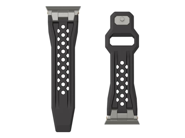 Urban Armor Gear 194158114036, Band, Smartklokke, Svart, Titan, Apple, Watch Series 4-6: SE 44mm, Series 7-9 45mm, Series 10 46mm, Series Ultra 1-2...