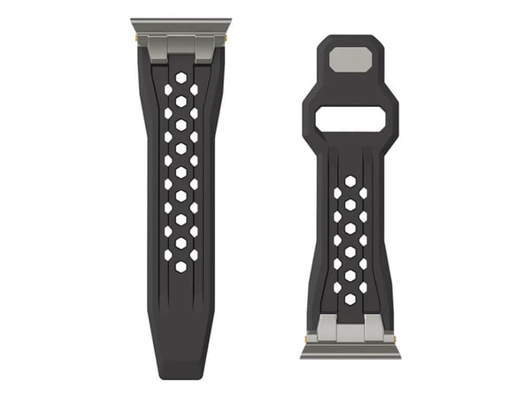Urban Armor Gear 194158114036, Band, Smartklokke, Svart, Titan, Apple, Watch Series 4-6: SE 44mm, Series 7-9 45mm, Series 10 46mm, Series Ultra 1-2...