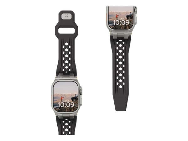Urban Armor Gear 194158114036, Band, Smartklokke, Svart, Titan, Apple, Watch Series 4-6: SE 44mm, Series 7-9 45mm, Series 10 46mm, Series Ultra 1-2...