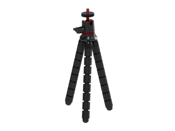Stativ Puluz Tripod elastisk med fjernkontroll for speilrefleks, GoPro og mobil