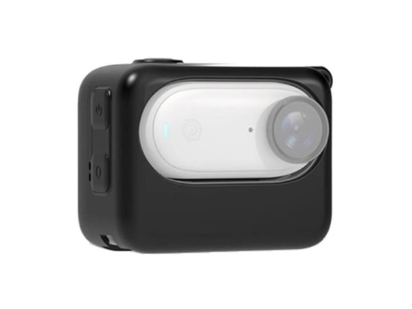 Puluz silikonetui med ladefunksjon for kamera til Insta360 GO 3 (svart)
